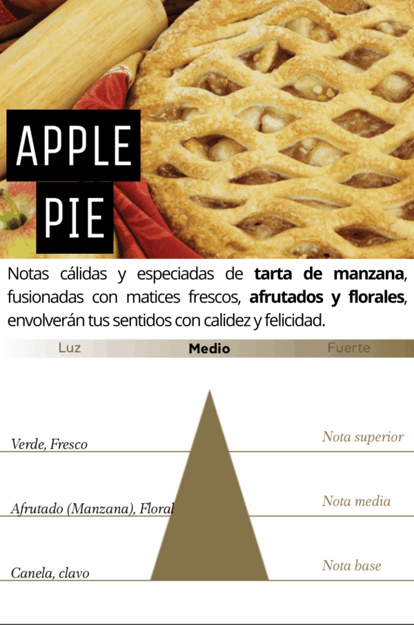 Vela de Soya 230ml | Apple Pie - Imagen 2