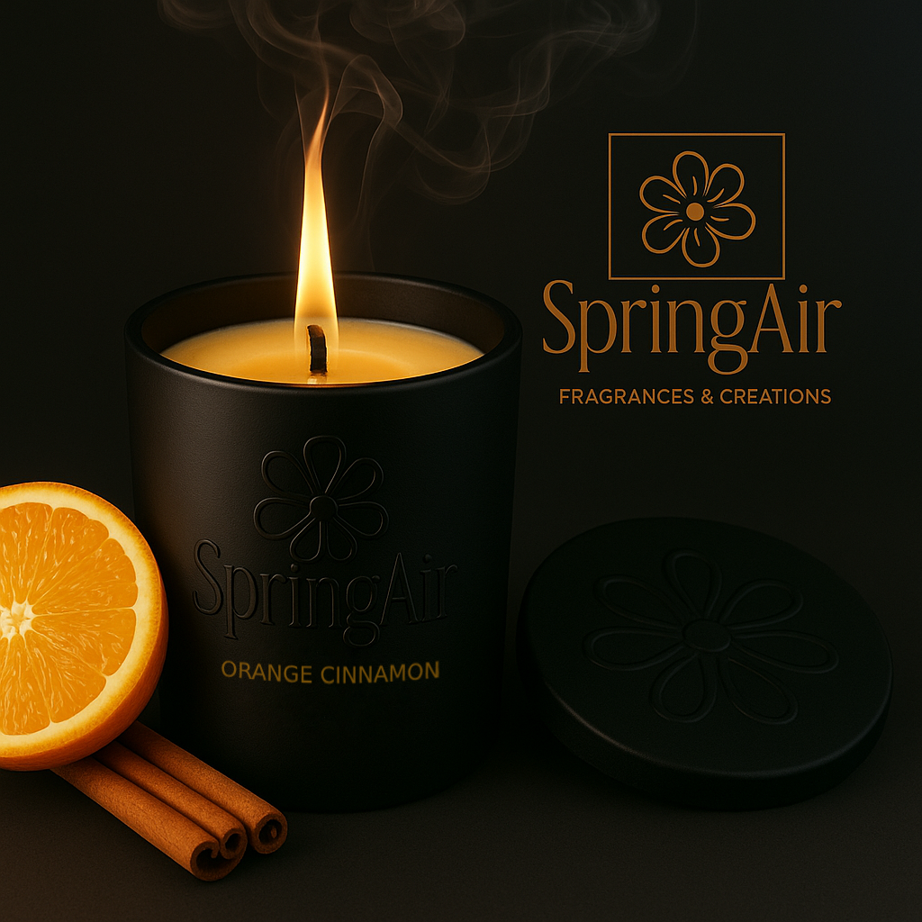 LUXURY SOYA CANDLE 230 ML | ORANGE CINNAMON